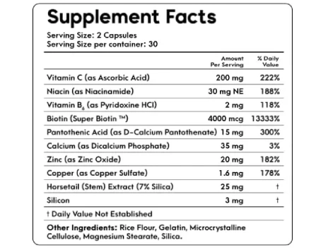 denticore ingredients