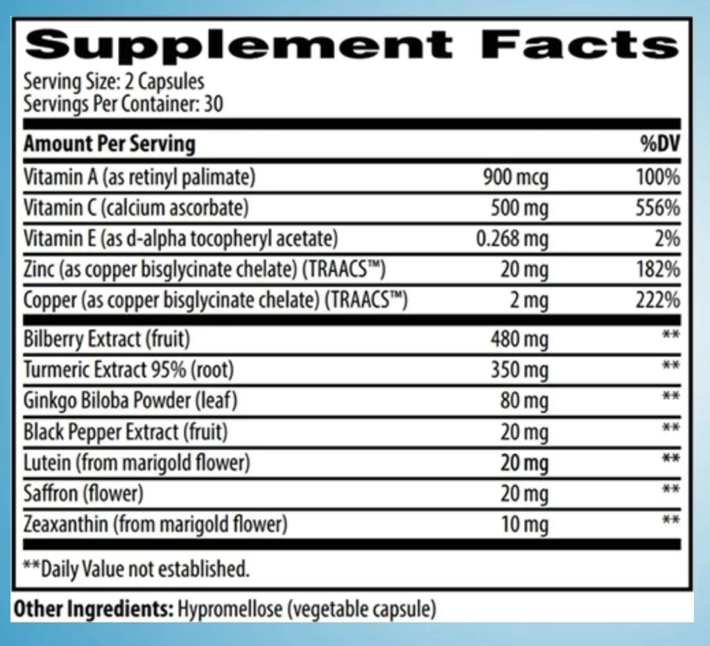 igenics ingredients