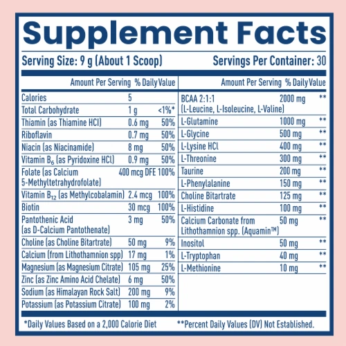 native hydrate ingredients label
