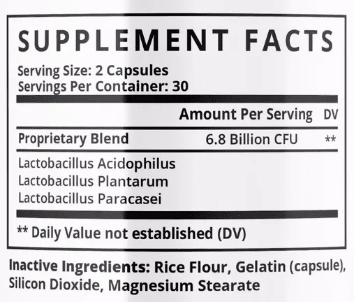 purdentix ingredients