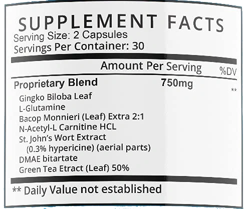 memodefend ingredients