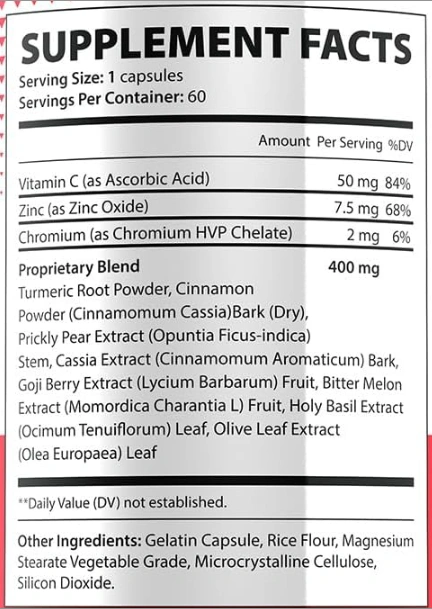 nerve freedom ingredients list